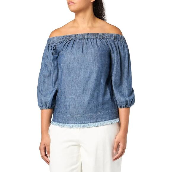 TRINA TURK Monte Sereno Off-Shoulder Blouse - Picture 6 of 10